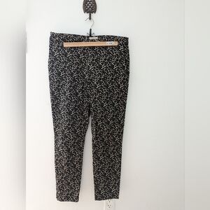 Sezane pants leopard size 10